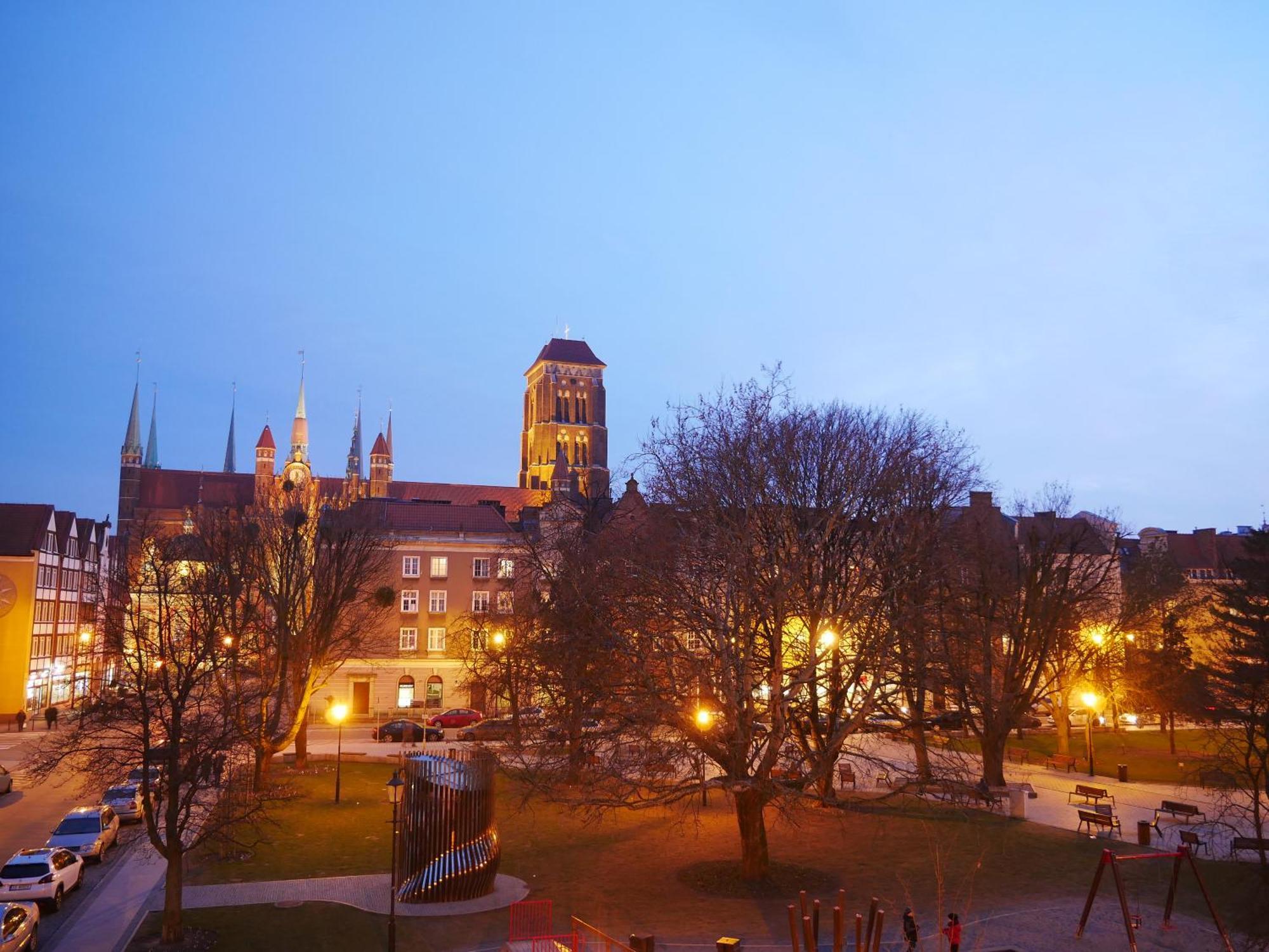 Debowa Grobla Apartment Gdansk Bagian luar foto